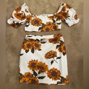 Missguided skirt set